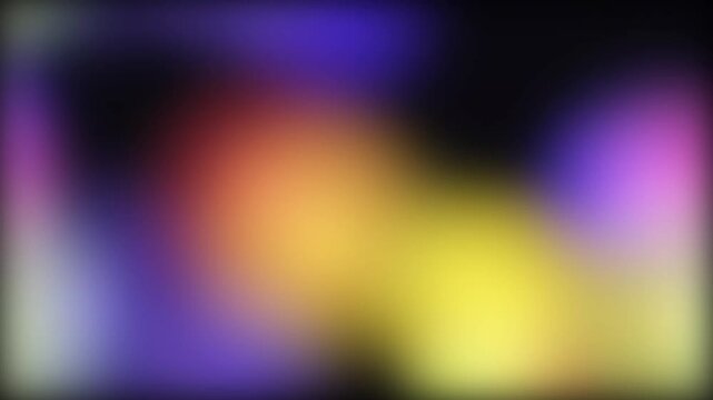 Dynamic abstract colorful light leak background with soft focus and bokeh effect, perfect for motion graphics.