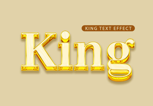 King Text Effect