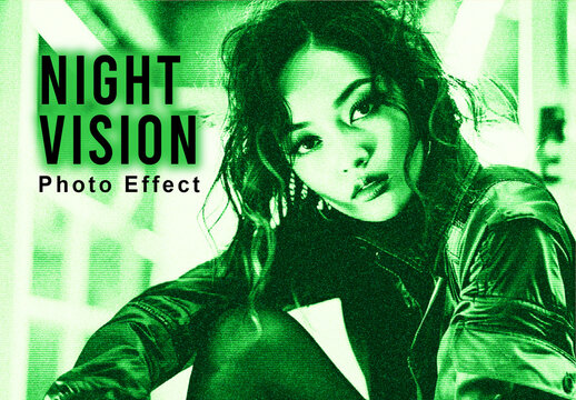Night Vision Photo Effect