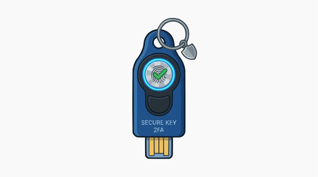 Secure Key USB Authentication Token