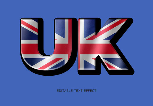 UK Text Effect