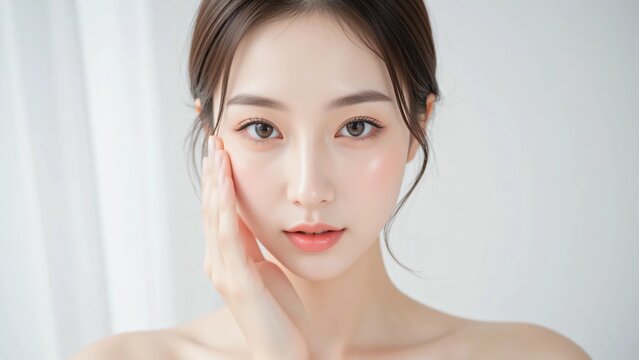 綺麗な女性のビューティーイメージ

