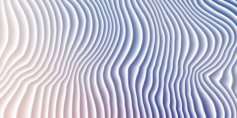 Obraz premium Soft abstract background with organic wavy layered ridges abstract background