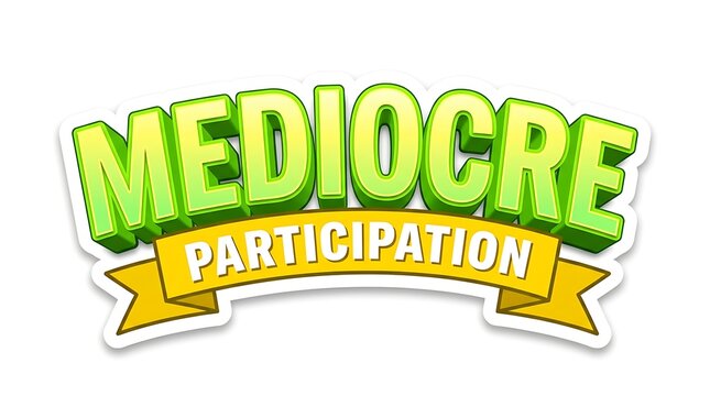 Mediocre Participation Title Card