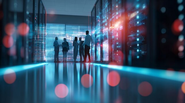 Innovation hub: navigating network challenges together. Tech vis
