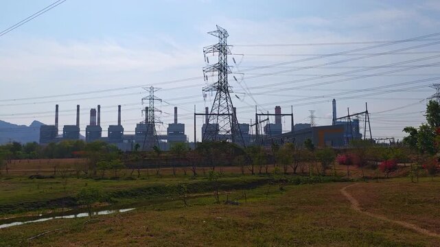 Mae Moh Power Plant, a lignite coal-fired power plant