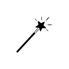 Fototapeta premium Black Star-Shaped Whisk Stirring in Minimalist Kitchen Setting with Motion Lines