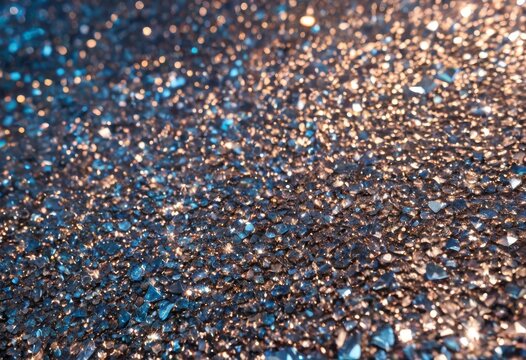 Sparkling dark brown glitter texture background