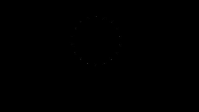 Bursts And Sparks, Circle blast Fireworks explosion after effects Motion Graphics Pop-up line animation, Circle bursting, line, shiny, blast with black screen background. 4k