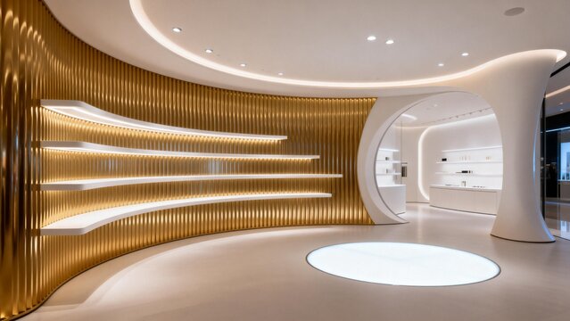 Modern luxury retail interior design