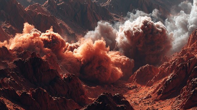 Technological warfare: a glimpse of iran under siege. Everyday scene. Aerial carnage: detailed view of iran's war effects. Genuine view. News style.
