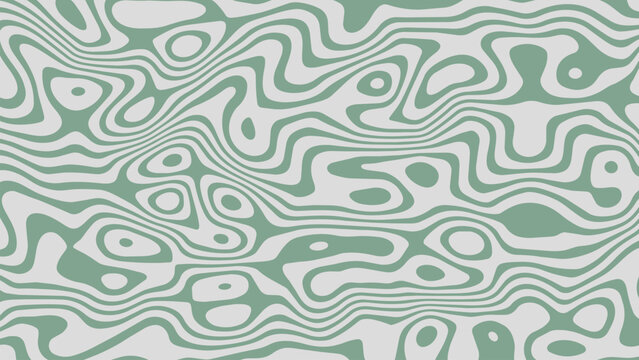 Wavy Organic Lines Pattern Background. Abstract Wavy Pattern Background