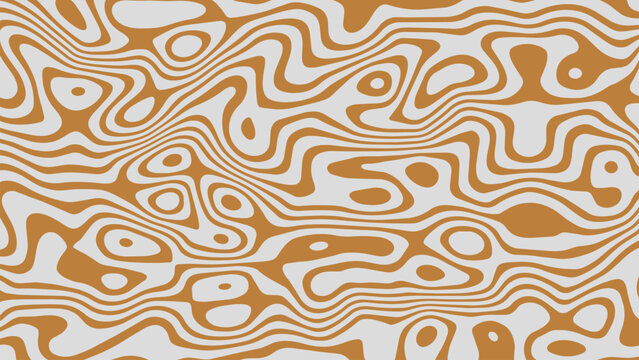 Wavy Organic Lines Pattern Background. Abstract Wavy Pattern Background