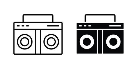Boombox icon © Dan