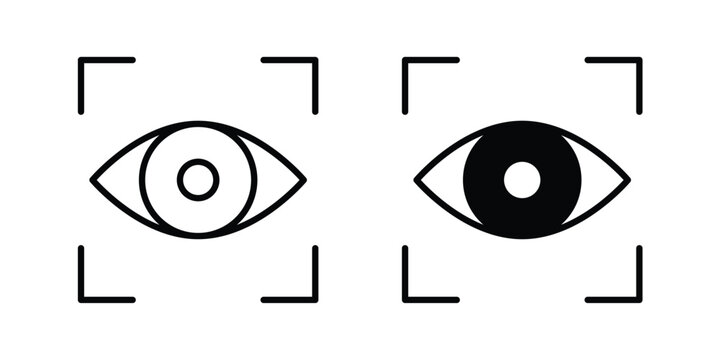Eye tracking icon