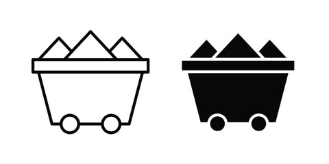 Mine wagon icon © Dan