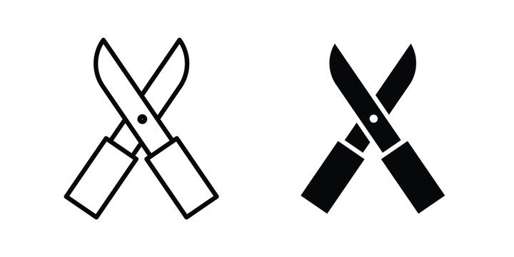Pruning shears icon