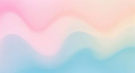Fototapeta premium Soft pastel gradient blend with smooth transitions