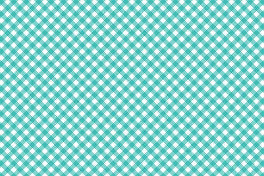 Fresh turquoise checkered pattern background