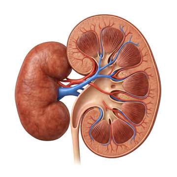 Kidney Internal Structure (Cross-Section)