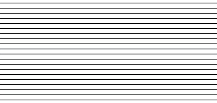 Minimalist Horizontal Parallel Lines Seamless Pattern, Abstract Geometric Thin Stripes Texture Background, and Modern Linear Monochrome Repeating Grid Vector