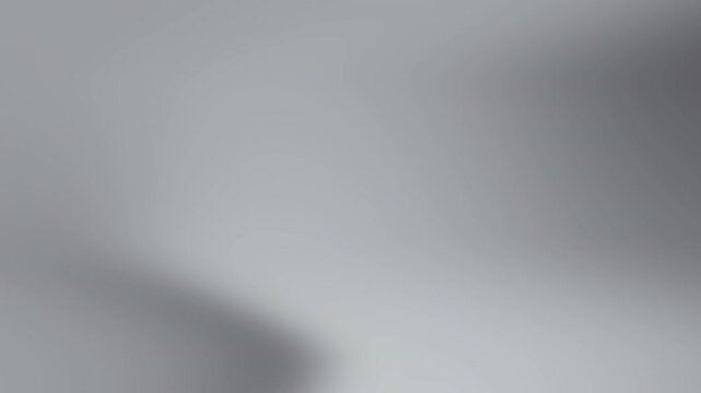 Minimalist silver grey fluid gradient background motion