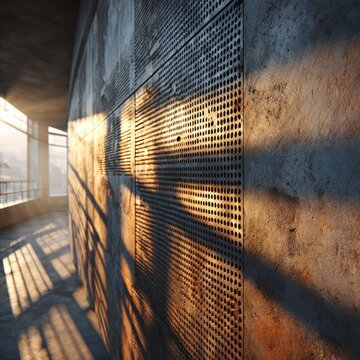 modern industrial architectural interior rustic