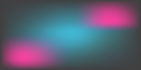 Obraz premium Abstract Neon Blur Background With Teal Glow And Pink Light Accents For Design