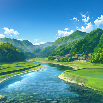 田舎風景 Imagens – Procure 2,991 fotos, vetores e vídeos | Adobe Stock