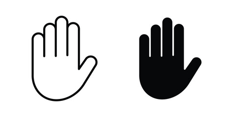 Obraz premium Hand icon