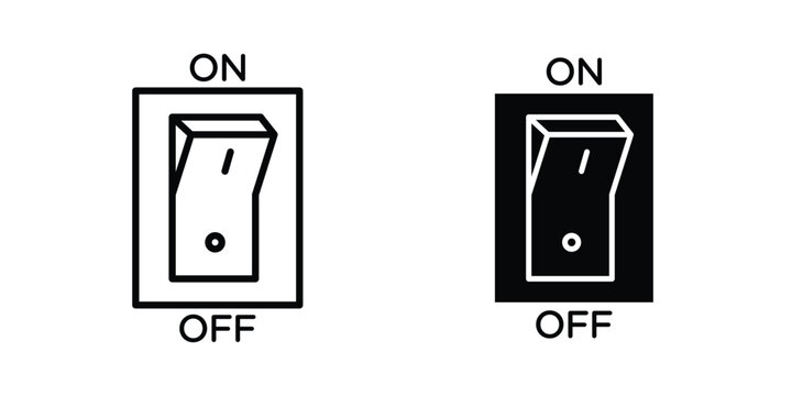 Light switch off icon