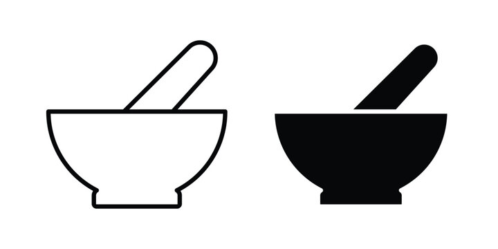 Mortar pestle icon