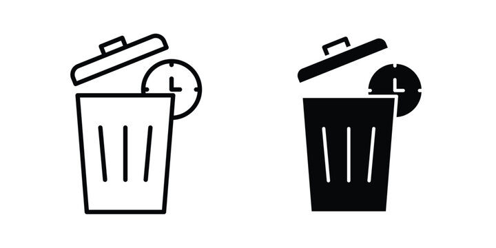 Time waste icon