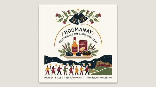 Hogmanay Festival New Year Celebrations Scotland.