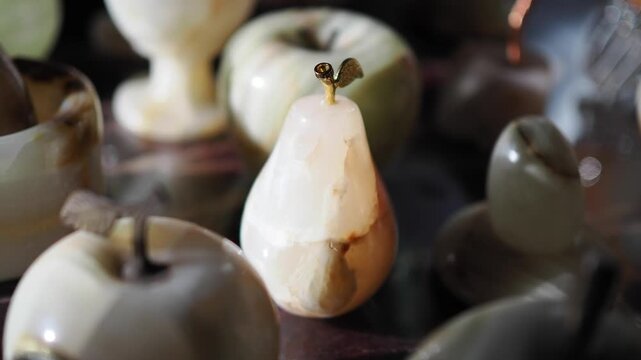 Discover stone fruit crafts in a local market in spring