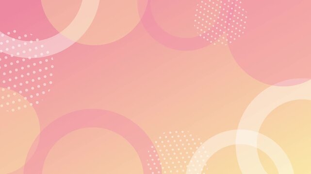 Simple business frame background with gradient and circular geometric patterns
