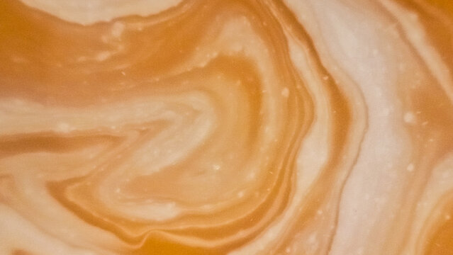abstract texture resulting from coffee in a cup