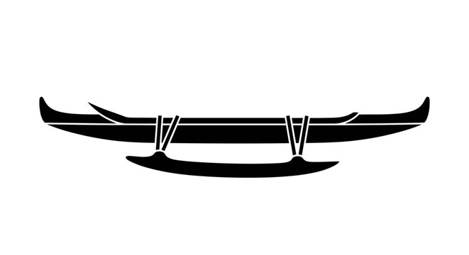 Black car front bumper spoiler 1.