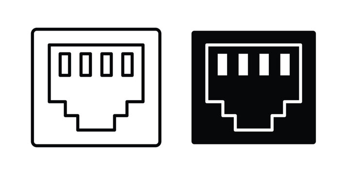 TCP icon set illustration. icon designs
