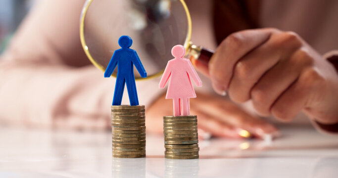 Corporate Consultant Studies Wage Gap Charts