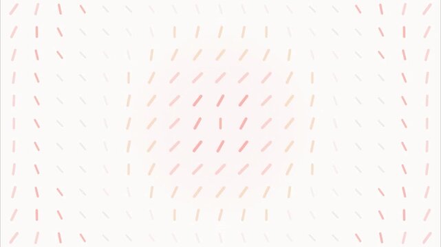 Abstract Pink Dashes Rotating Geometric Pattern Minimalist Design Motion Graphics Loop for Professional Digital Background and Corporate Presentation
