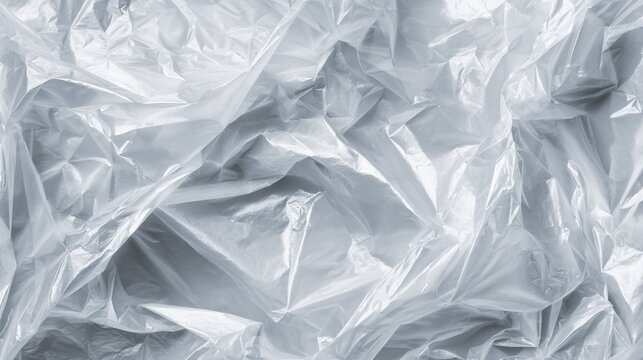 Transparent textured plastic packaging with overlay effect; polyethylene packaging material used for vinyl record or CD cases; shrunk plastic bag sleeves; packaging model illustration.