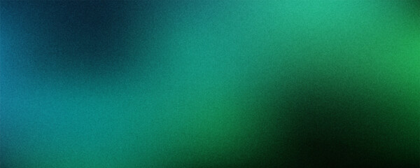 Black dark green blue emerald petrol teal lime yellow white abstract background. Color gradient ombre blend. Line wave curved. Bright light flash glow glitter neon metallic.Noise grain mesh.Christmas. © nawari