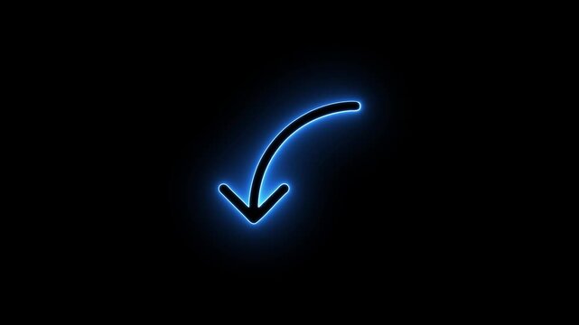 Simple arrow icon representing direction, navigation, movement, and progress.