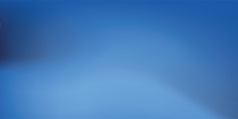 Obraz premium Abstract dark blue gradient background. Dark scene with curving waves vector illustration art