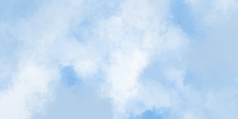 Obraz premium Soft Blue Cloud Texture Background for Abstract Sky and Watercolor Atmosphere Design. 