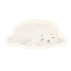 すやすやアザラシ © 美加 原
