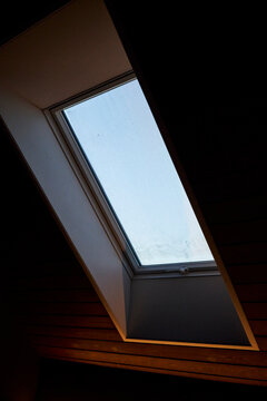 Roof Window in Modern Home Interior