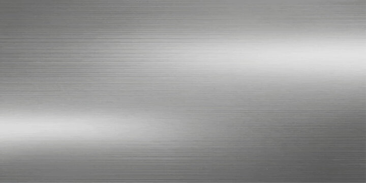 Dark brushed silver chrome metallic background with dynamic diagonal sweep from top right in dark tone for dramatic branding design