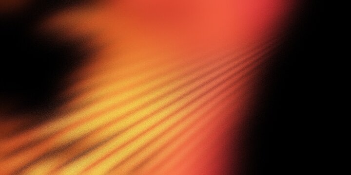 Abstract orange and red diagonal light gradient